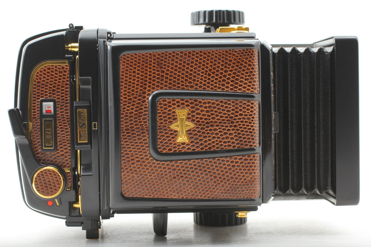 Top MINT] Mamiya RB67 Pro S Golden Lizard Film Camera 127mm