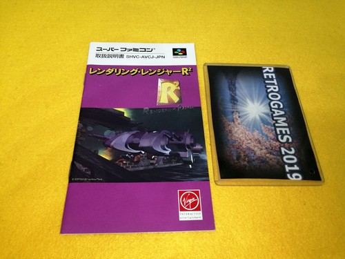 Rendering Ranger R2 NINTENDO SUPER FAMICOM ONLY MANUAL ORIGINAL - 第 1/4 張圖片