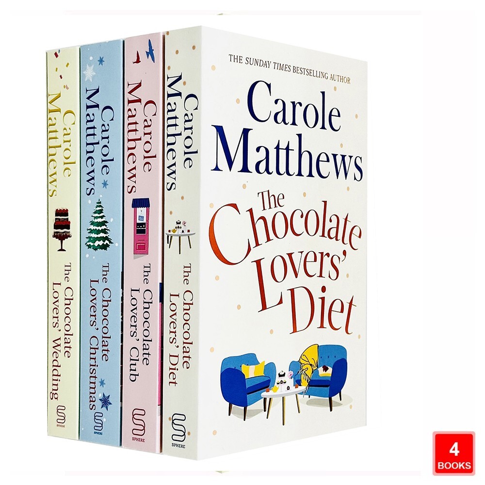 Carole Matthews Chocolate Lovers Series 4 Books Collection Set | Carole Matthews - Image 2