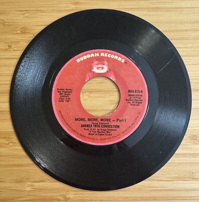 Andrea True Connection: More More More Part I & II Single Vinyl 45 RPM
