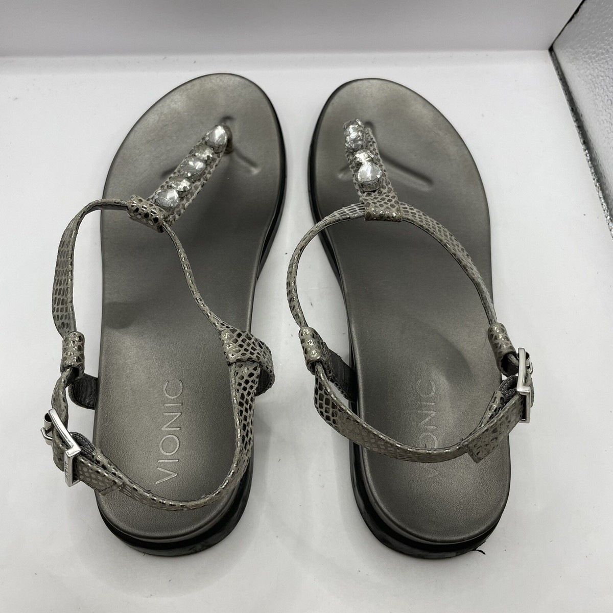 Vionic palm boca back strap sandals women's 9M F10