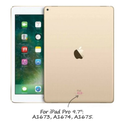 Housse De Protection SMART COVER Pour IPad Pro 9.7" - Cuir Synthétique - Rotative 360° - Avec Pied Et Fonction Sommeil - Neuf