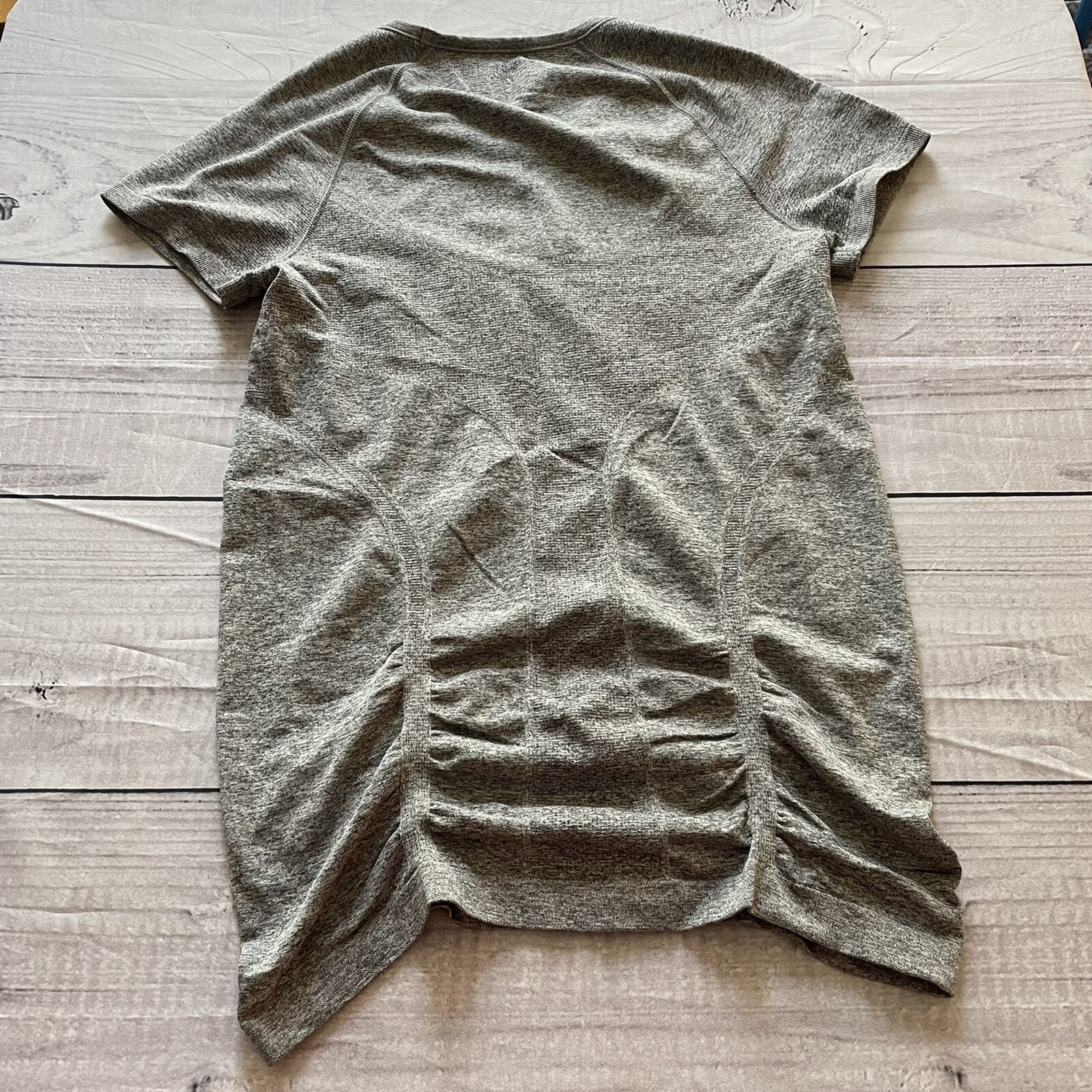 Athleta Workout Top, Small, Gray, Polyester Blend… - image 5