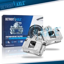 Pair Front Brake Calipers w/ Bracket for Dodge Nitro Jeep Liberty Wrangler JK