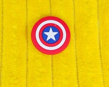 Captain America Logo Super Hero Shoe Croc Charms