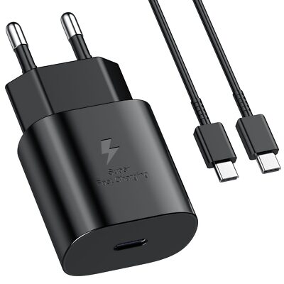25W USB C Ladegerät für Samsung Watch 5/5 pro/4/ Galaxy Buds2/2 Pro Ladekabel