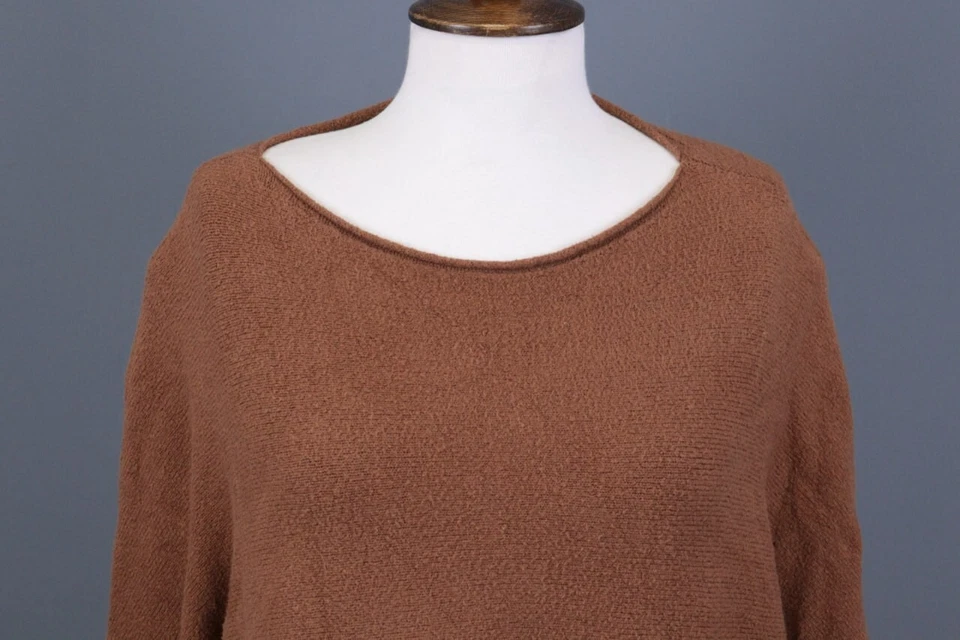 OSKA Brown Lagenlook Oversized Knit Sweater Size 4 / L - Image 4 of 4