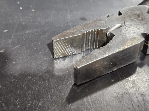 Vintage Utica Giant Button Pliers 1000-8"  Made in USA Pat'd Old LOGO RARE!!  - Afbeelding 9 van 14