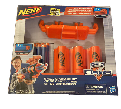 Shellstrike Inside New! Nerf E3461 N-Strike Elite Shell Upgrade Kit Trilogy Shellstrike ...