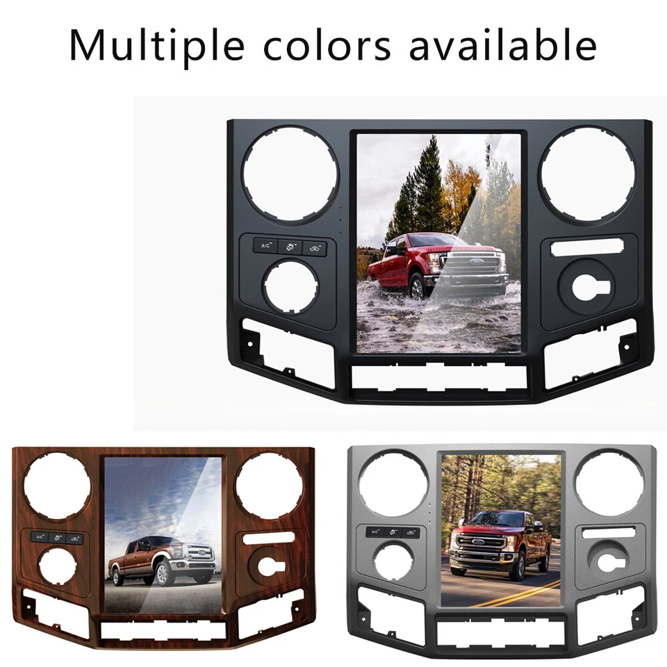 Radio de coche con pantalla táctil de 12,1" para Ford F250 F350 2008-2016 Carplay navegación GPS Foto 3 de 4