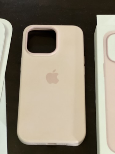 Apple iPhone 13 Pro MAGSAFE Silikon Case Chalk Pink in OVP - Wie Ist