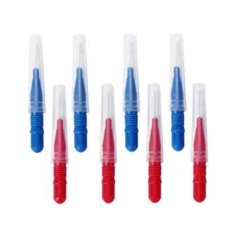100Pcs Dental Orthodontic Oral Floss Interdental Brush Toothpick Teeth Cleaning