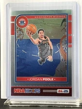 2024-25 Hoops #190 Jordan Poole Premium - 18315