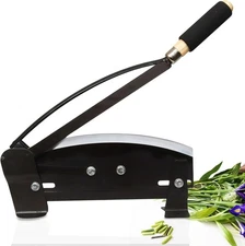 14-Inch Stainless Steel Flower Stem Cutter Bunch Cutter w/ Safety Lock Florists