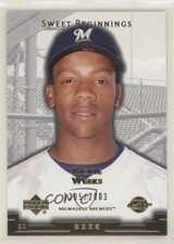 2003 Upper Deck Sweet Spot Sweet Beginnings 1285/2003 Rickie Weeks #190 uk2