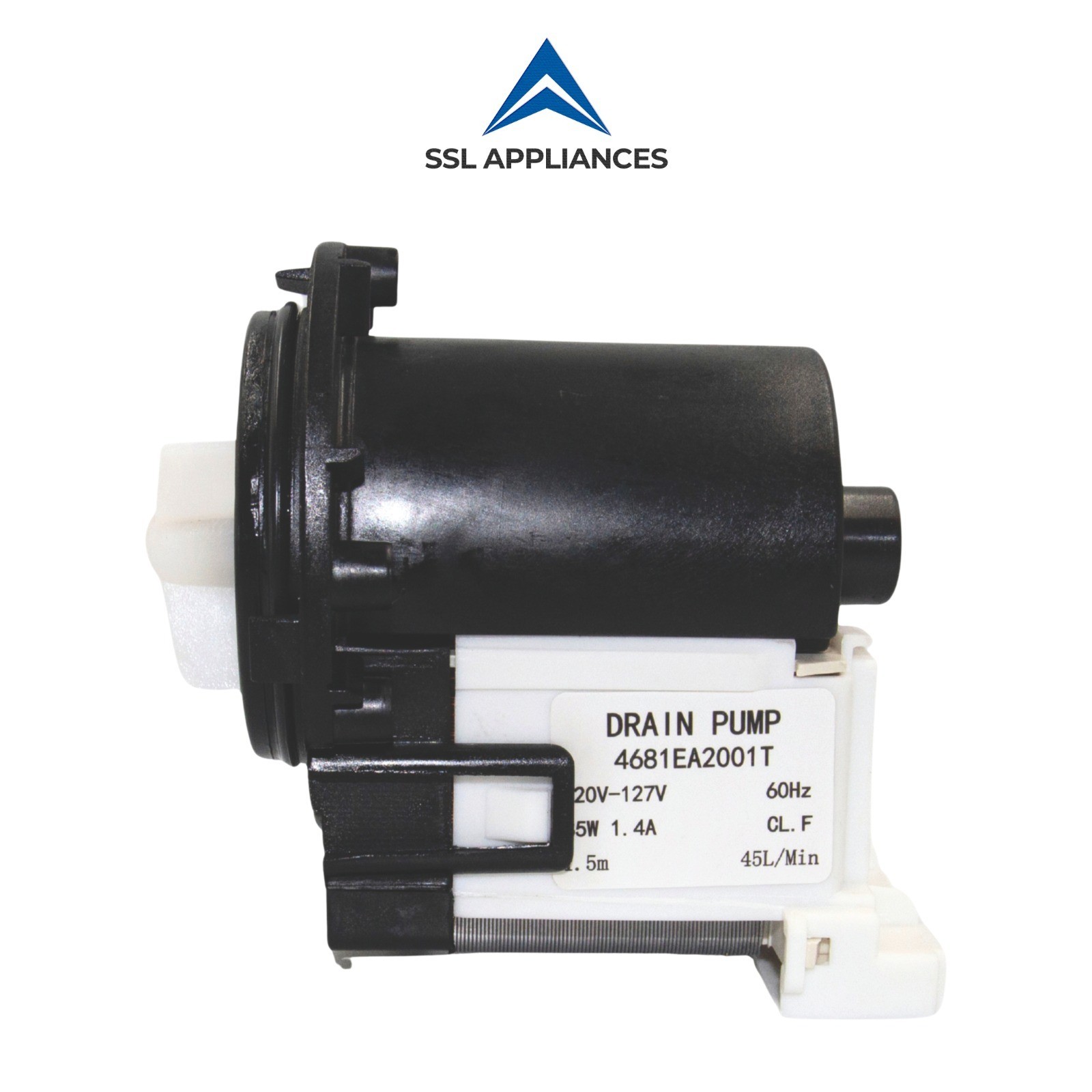 4681EA2001T Washer Drain Pump Motor Replaces For LG & Kenmore Washers 5-Pack