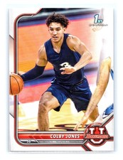2021-22 Bowman University Basketball #69 Colby Jones 1st Bowman Xavier