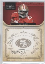2011 Playoff National Treasures 52/99 Frank Gore #129 fm0
