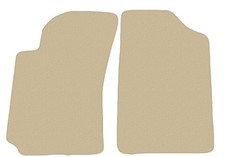 Vorne Autoteppiche für Toyota Avensis I T22 1998-2002, Beige Velour