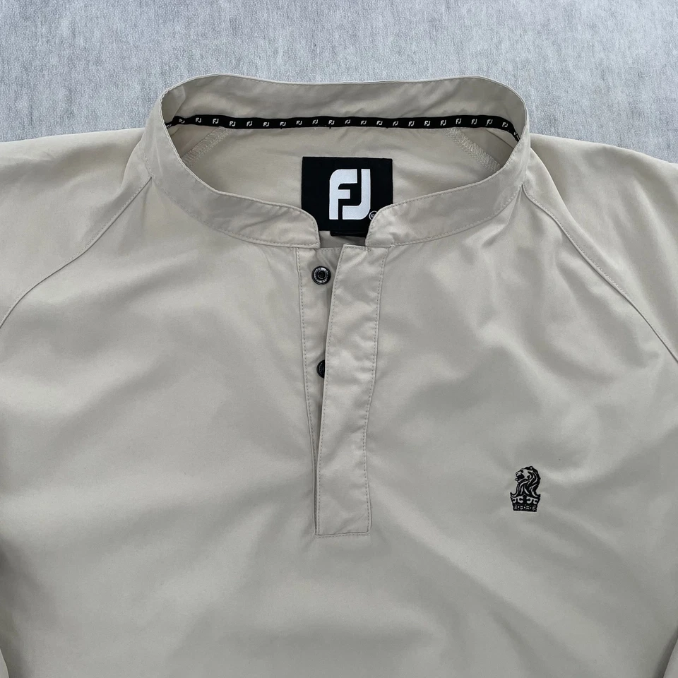 Footjoy куртка для взрослых 2XL бежевый Ritz Carlton пуловер FJ безбилетный мешок мужской XXL - Изображение 3 из 4