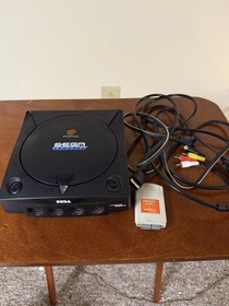 Sega Dreamcast Sports Edition Console With Cables & Memory Card Tested Working