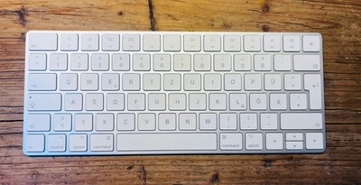Apple Magic Keyboard A1644 QWERTZ Bluetooth Original Wireless Weiß