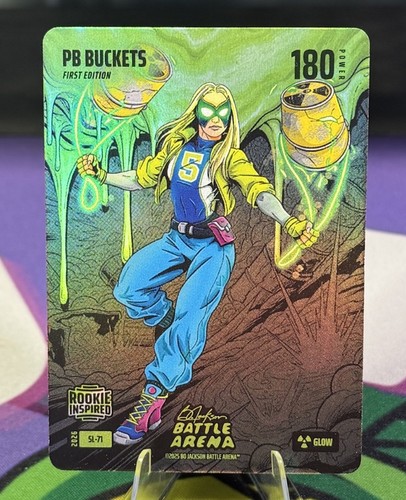 2026 Bo Jackson Battle Arena Hero PB BUCKETS Paige Bueckers SLIME Glow Variation
