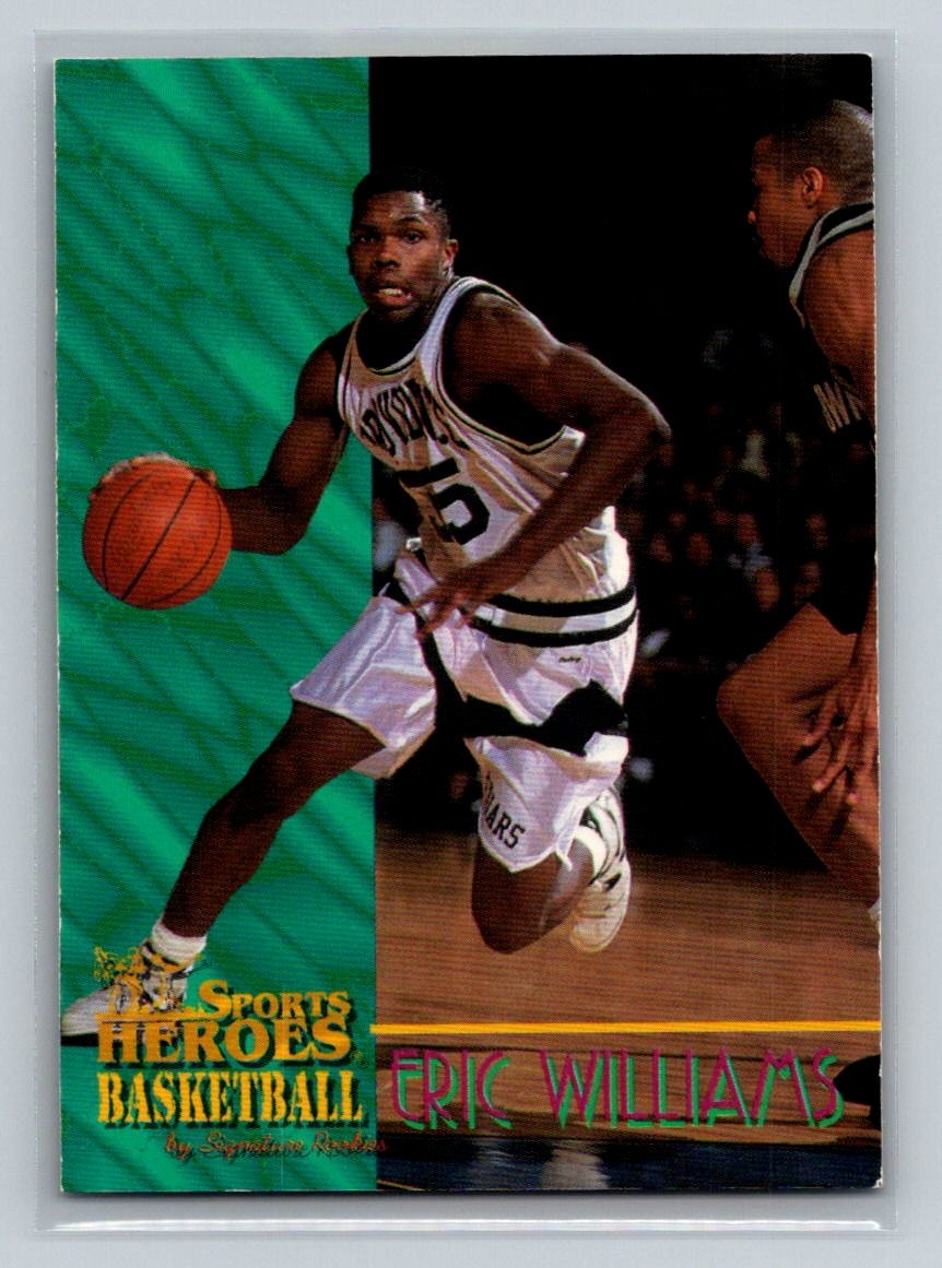 1996 Signature Rookies Basketball Sports Heroes RC #16 Eric Williams Providence