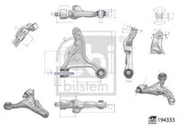 Febi Bilstein Lenker, RadaufhäNgung Rechts, Vorderachse FüR Volvo
