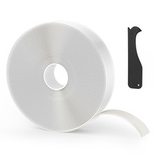 Butyl Tape White 1  x 30 Ft 1 Pack None Hardening Premium Butyl Caulk Tape for R