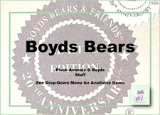 Boyds Bears Plush Animals  Boyds Stuff-Various-Pick 