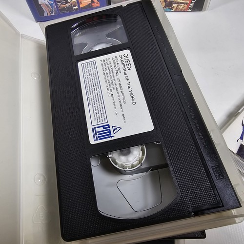 Queen VHS Bundle Lot Champions of the World Greatest Flix Wembley We Will Rock - Picture 5 of 7