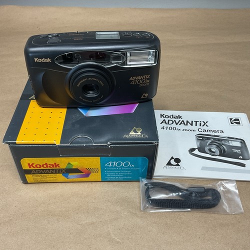 Kodak 4100 IX Advantix Zoom camera Used Film Old School Photography -new Battery