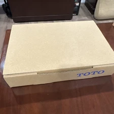 Toto YT930#MS Dual Button Round Push Plate Matte Silver