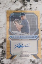 2021 Panini Prizm - Rookie Autographs Ian Anderson #RA-IA Gold Pandora Prizm /50