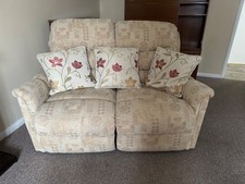Lazy-Boy Two Seater Manual Recliner Chair - Cloth