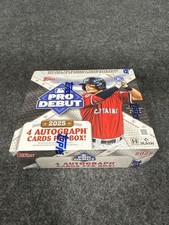 TOPPS 2025 Pro Debut Baseball Hobby Jumbo Box, Sealed Box is Worn