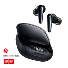 Soundcore by Anker Liberty 4 Pro Noise Cancelling Earbuds Glossy Black