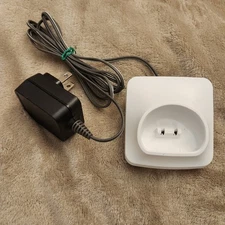 Panasonic PNLC1077 YA WHITE Charge Base Dock w/Adaptor Expansion Replacement