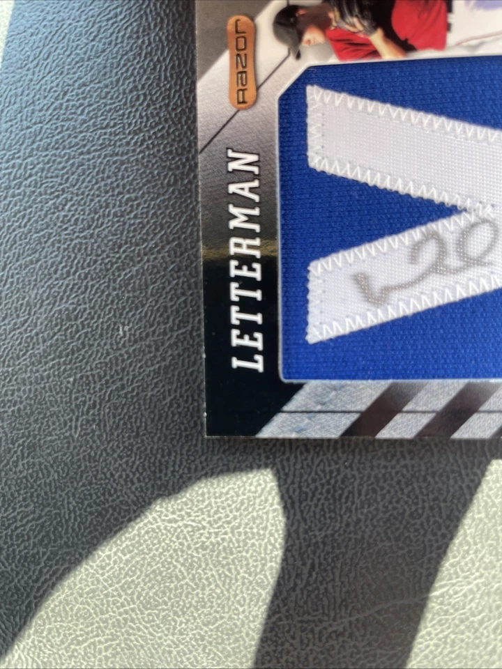 Wade Miley Letterman “Y” 剃须刀 2008 剃须刀 正品 — 第 3/4 张图片