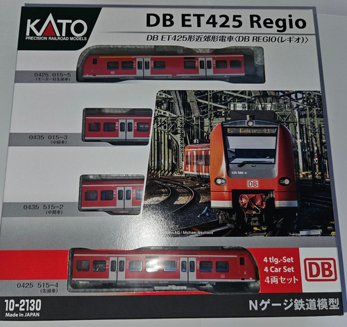 Kato K10-2130 Triebzug ET 425 DB AG, "Regio" 4tlg. Spur N, NEU+unbenutzt OK | Condition: Neu: Sonstige (siehe Artikelbeschreibung)