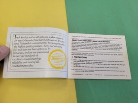 RC Pro-Am SOLO MANUAL NES Nintendo Entertainment Center R.C. Pro-Am