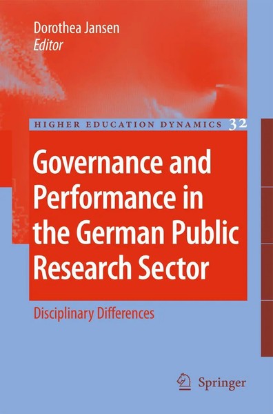 Dorothea Jansen | Governance And Performance In The German Public Research...-image