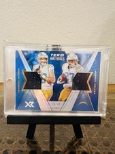 Justin Herbert/Kelley Dual Relic /49! 2020 Panini XR Rookie Year Card!?⚡️. rookie card picture