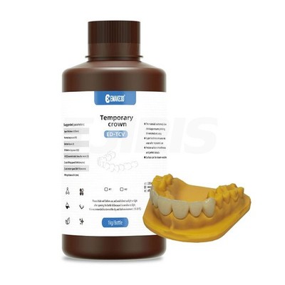 Dental Temporary Crown Teeth Resin 3D Printing Resin for DLP/LCD Printer 1kg
