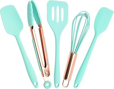 Kitchen Utensil Set, Mini Silicone Cooking Utensils Sets, Heat Resistant