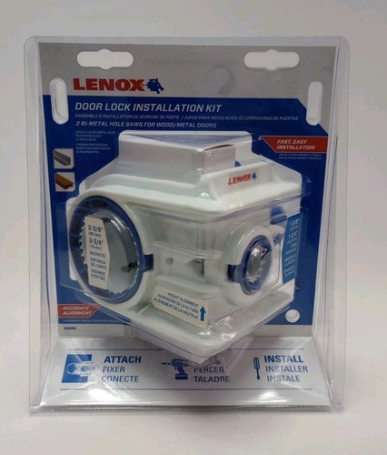 Lenox Irwin Door Lock 2060082 Installation Kit Wood & Metal Doors,NEW-Sealed