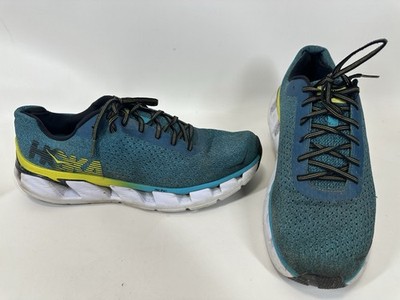Hoka One One Elevon Running Shoes Men's 13 Caribbean Sea Athletic Sneakers