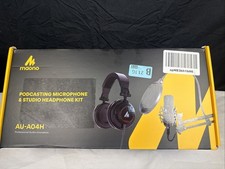 Open Box MAONO Microphone with Studio Headphone Set 192kHz/24bit Vocal