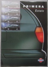 1998 Nissan Primera Estate Brochure publication number 99999 52313